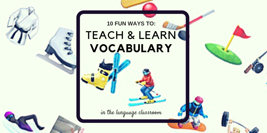 10 fun ways to teach and learn vocabulary Instagram