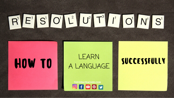How Learn A Language Successfully – New Year’s Resolution