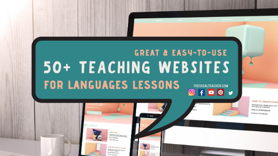 50 Great Websites and Teaching Apps for Language Lessons