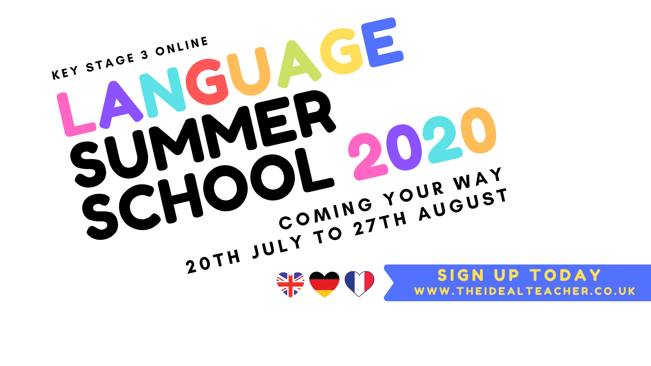 Fun KS3 French & German Summer School Sessions in July & August