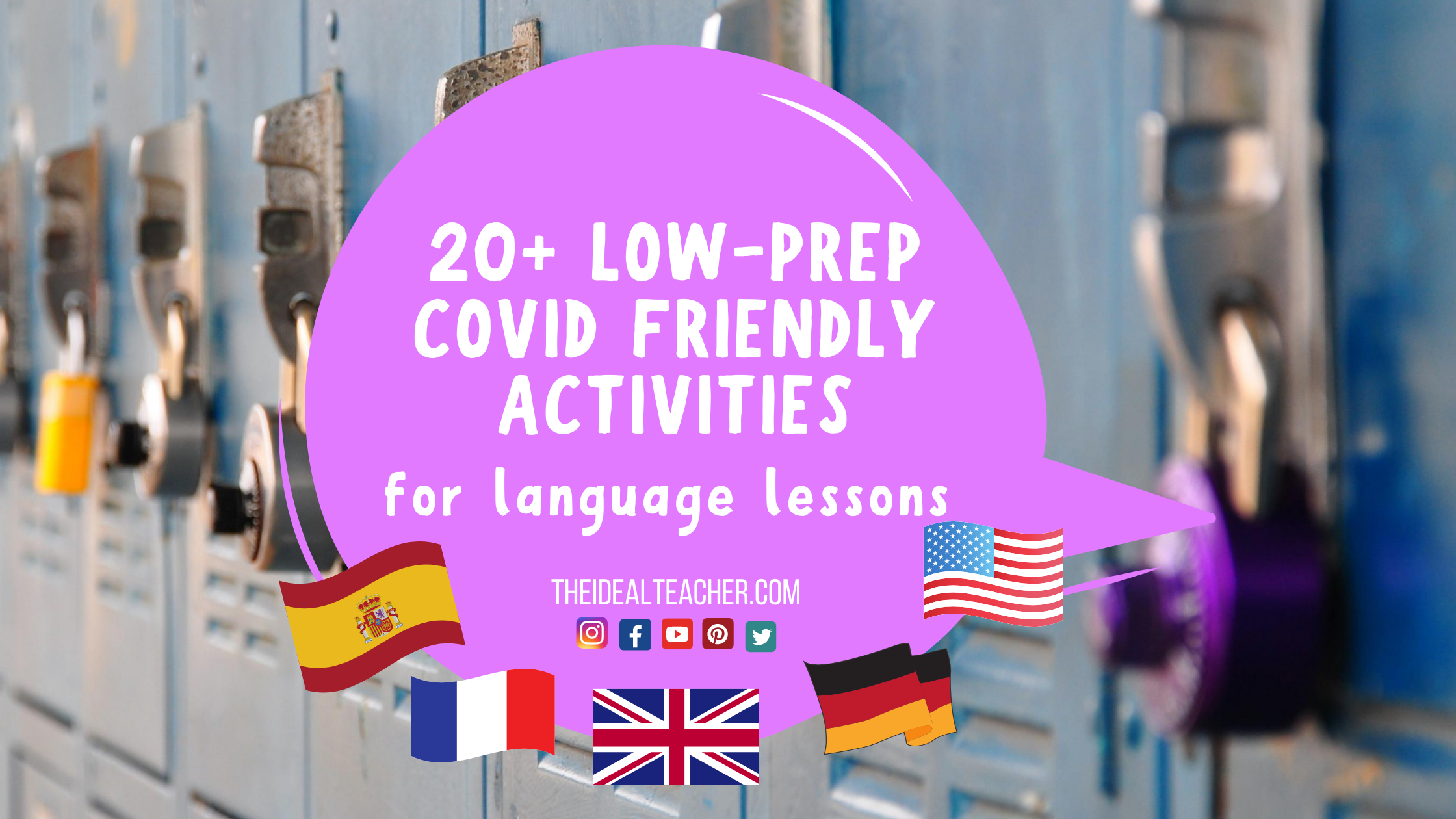20+ Valuable Teacher and COVID-19 Friendly Activities For Language Lessons