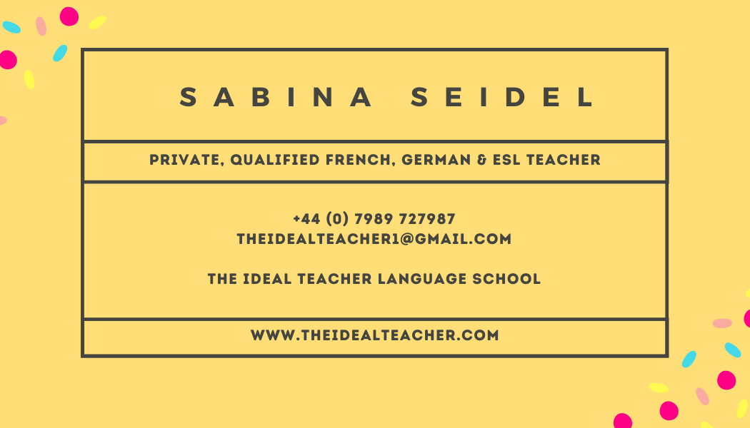 TheIdealTeacher Language School Contact Details 2