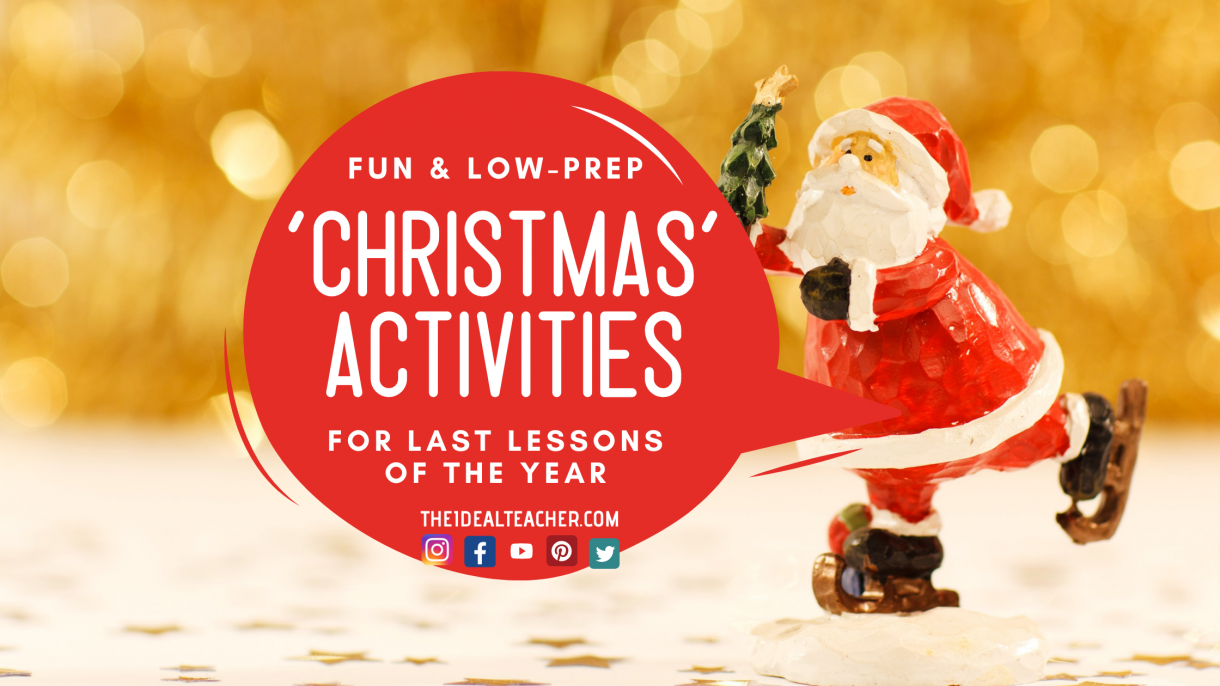 Christmas Activities for the Last Language Lessons of the Year