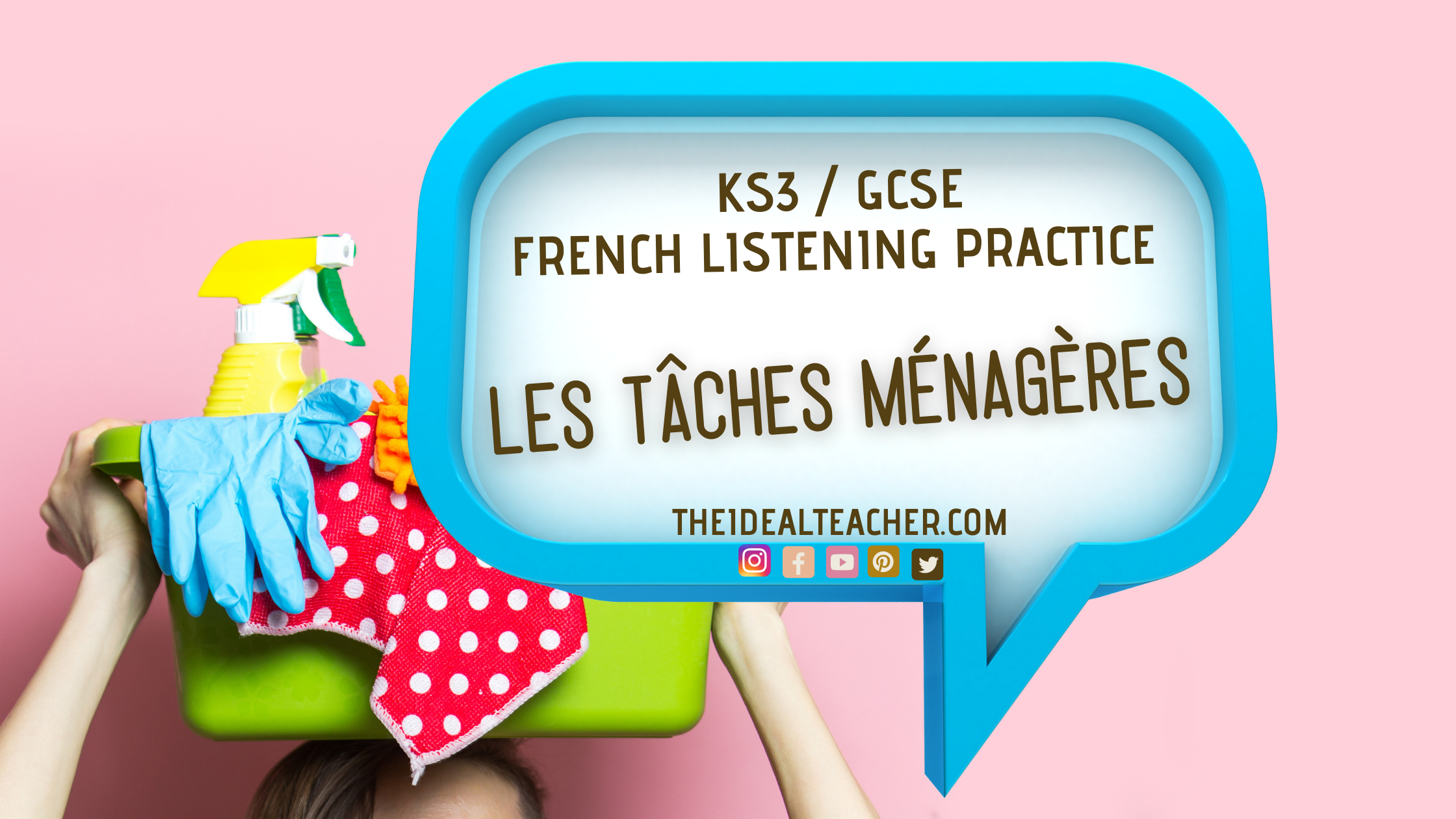 Household Chores – Free French Listening Practice Video for GCSE Students