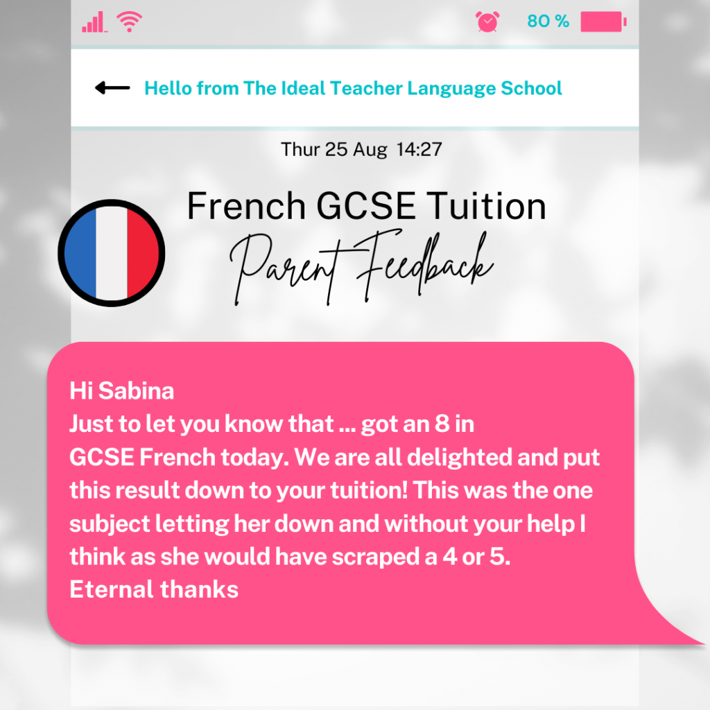 French GCSE Tuition Tutor Online UK (1)