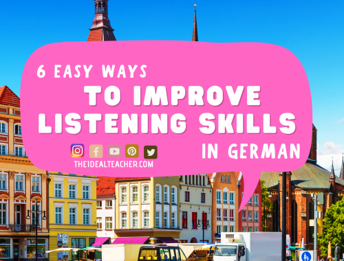 easy ways to improve listening skills in German