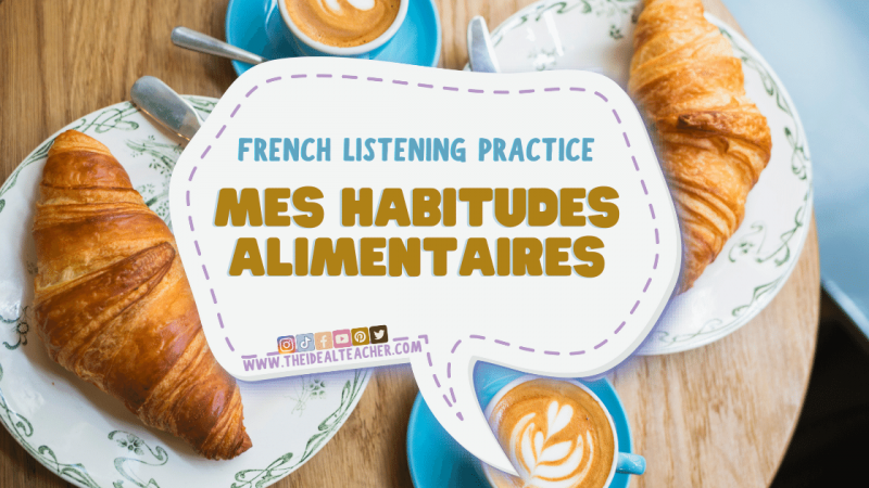 Food & Drink – Great New French Listening Practice VLOG