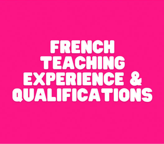 French Teaching experience & qualifications Need an a-level german tutor?
