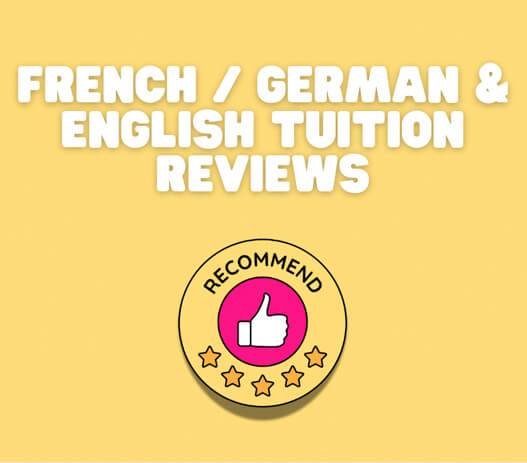 French german & english tuition reviews French german & english tuition reviews