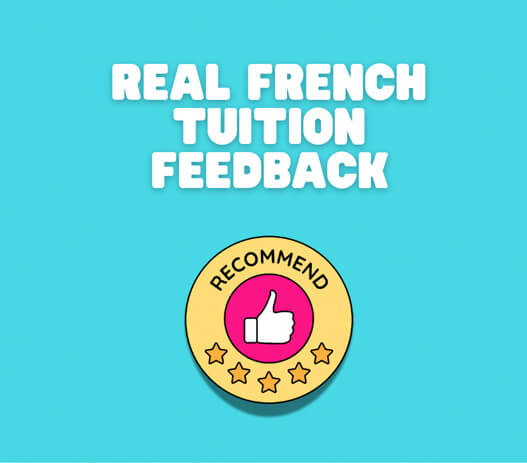 Real french tuition feedback Real french tuition feedback