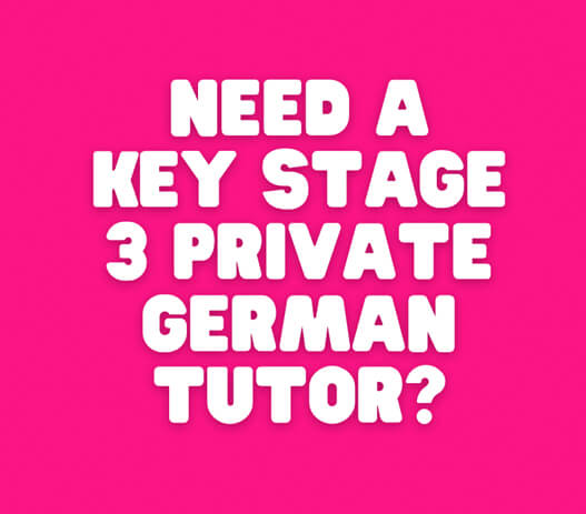 Need a key stage 3 private german tutor? Need a key stage 3 private german tutor?